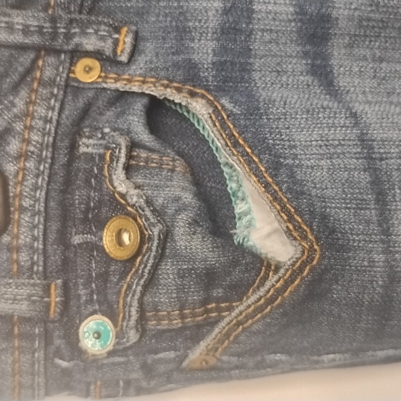 MEK DNM size 29 low rise naxos skinny jeans medium blue for women - Picture 3 of 9